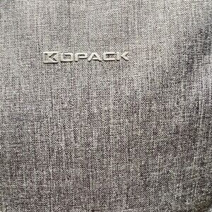 Kopack Laptop Backpack USB Charging Port Anti-Theft Grey Travel Work Bag